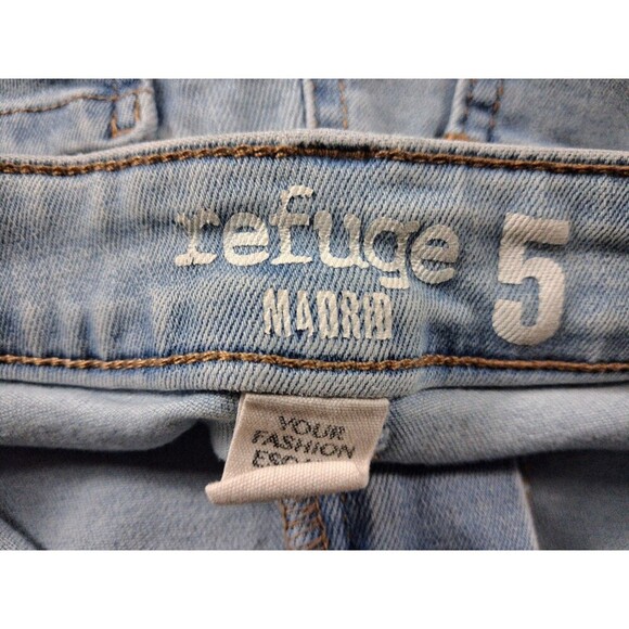 REFUGE 5 MADRID YOUR FASHION EXSCAPE SLIM CUT LIGHT WASH DENIM - Picture 3 of 14